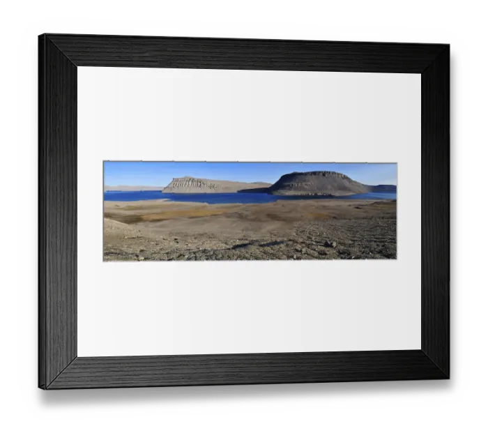Framed Print : Arctic tundra at Maxwell Bay, Devon Island Framed Print : Arctic tundra at Maxwell Bay, Devon Island