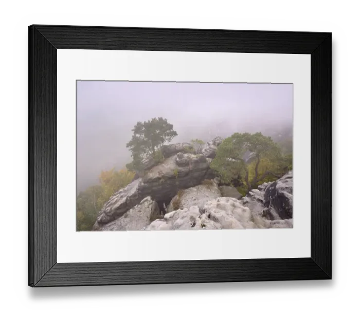 Framed Print : View over the Schrammsteine the Elbe Sandstone Mountains Framed Print : View over the Schrammsteine the Elbe Sandstone Mountains