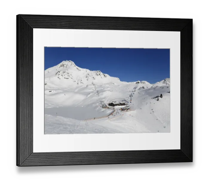 Framed Print : Mt Seekarspitze or Seekarspitz and mountain pasture Framed Print : Mt Seekarspitze or Seekarspitz and mountain pasture