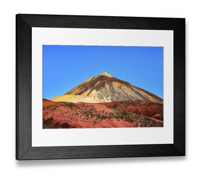 Framed Print : Pico del Teide in the early morning