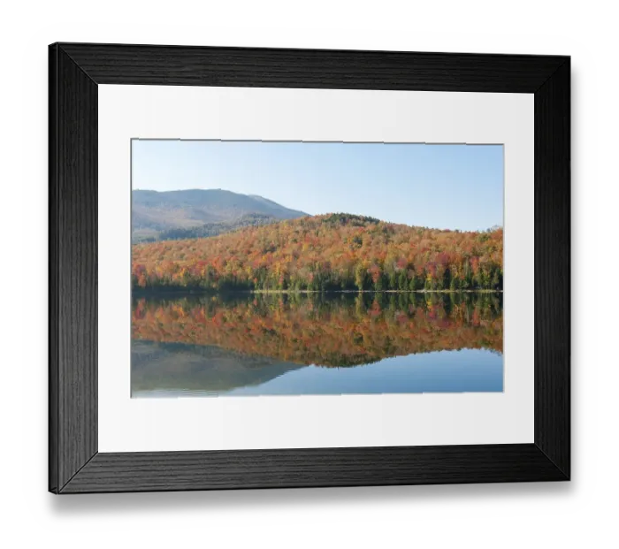 Framed Print : Indian summer, foliage in autumn