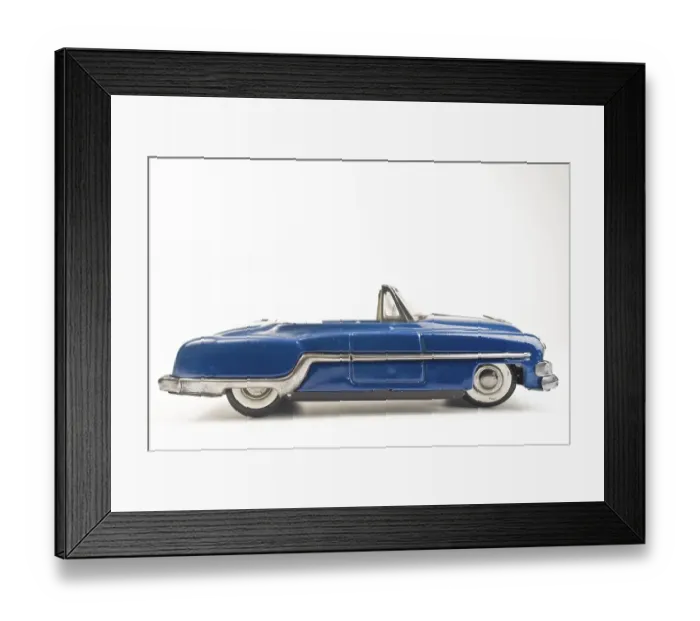 Framed Print : Old tin toy car Framed Print : Old tin toy car