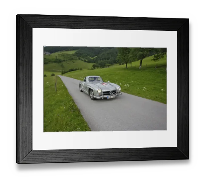 Framed Print : Mercedes-Benz 300 SL from 1955 Framed Print : Mercedes-Benz 300 SL from 1955