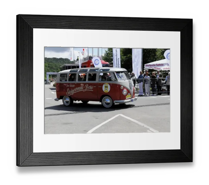 Framed Print : Volkswagen T1 Samba, built in 1966