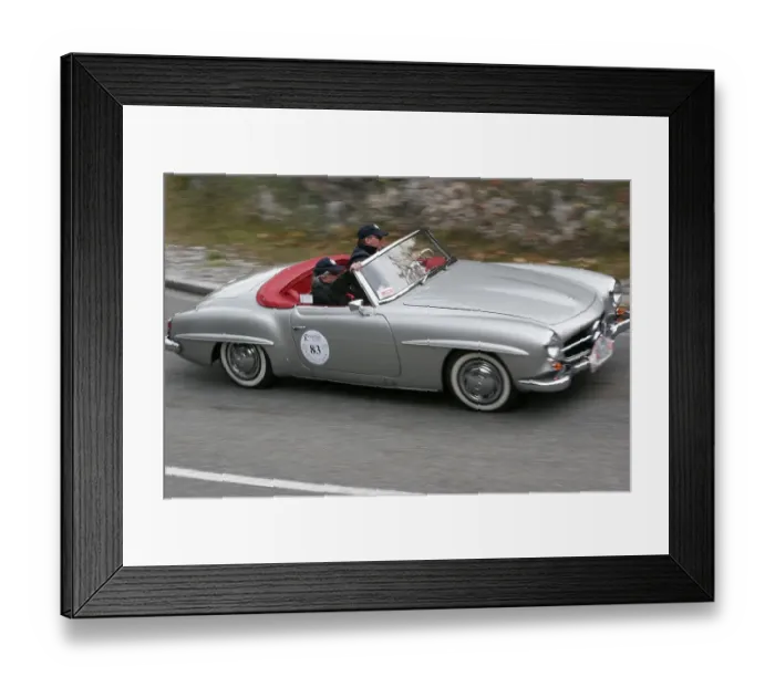 Framed Print : Mercedes Benz 190 SL, built 1959