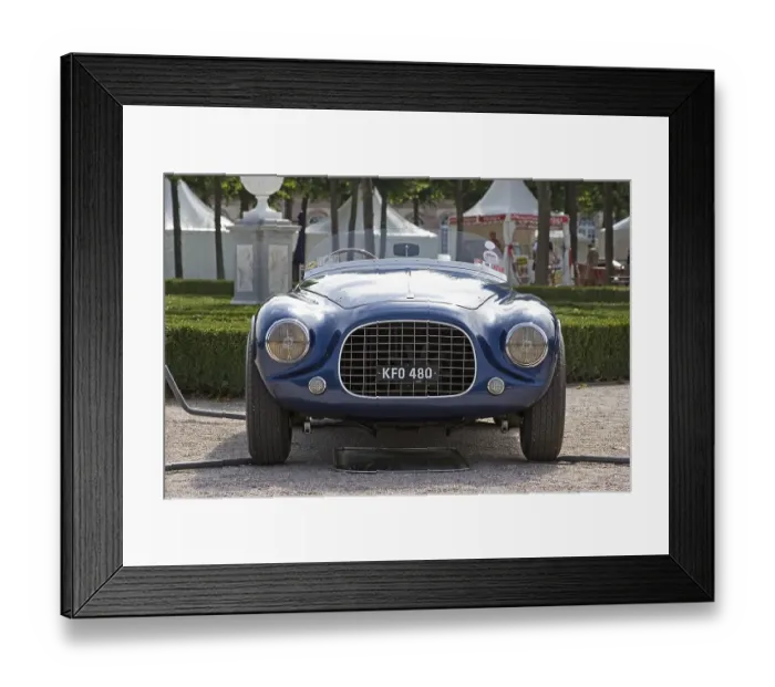 Framed Print : Ferrari 212 Touring Barchetta, built 1953 Framed Print : Ferrari 212 Touring Barchetta, built 1953