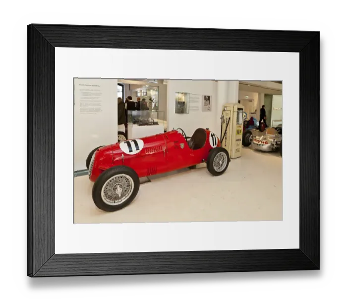 Framed Print : Vintage car, Prototyp Museum Hamburg