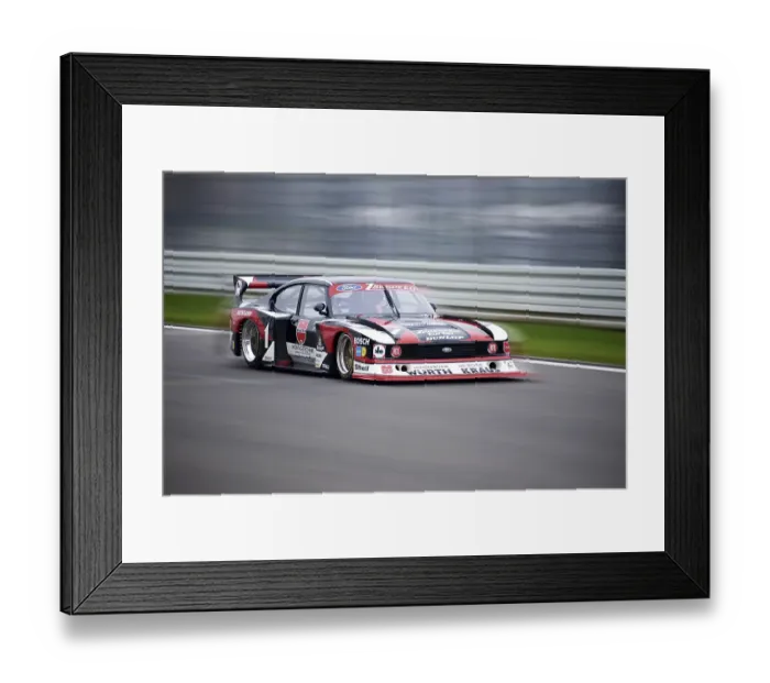 Framed Print : Ford Capri Zakspeed, year of manufacture 1980