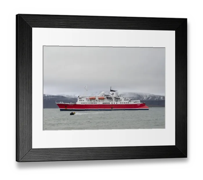 Framed Print : Expedition cruise ship, MS Expedition