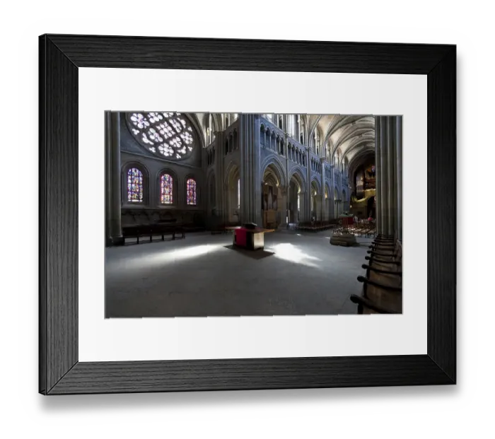 Framed Print : Cathedral of Notre-Dame, former cathedral of the diocese of Lausanne Framed Print : Cathedral of Notre-Dame, former cathedral of the diocese of Lausanne