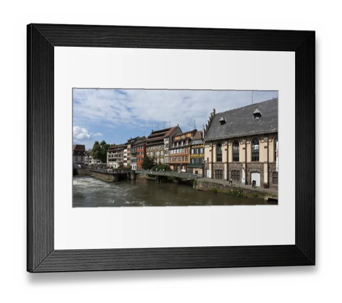 Framed Print : District of Le Petite France, Strasbourg Framed Print : District of Le Petite France, Strasbourg