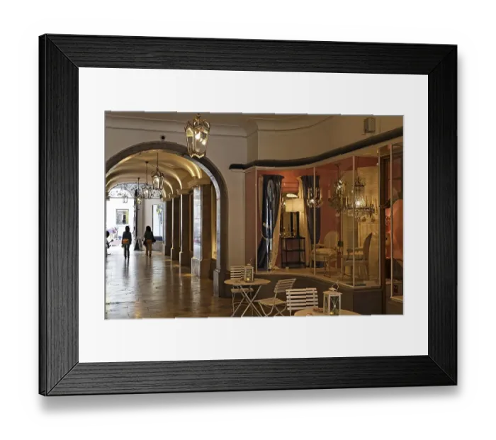 Framed Print : Preysing-Palais Preysing Passage Munich Bavaria Germany Framed Print : Preysing-Palais Preysing Passage Munich Bavaria Germany