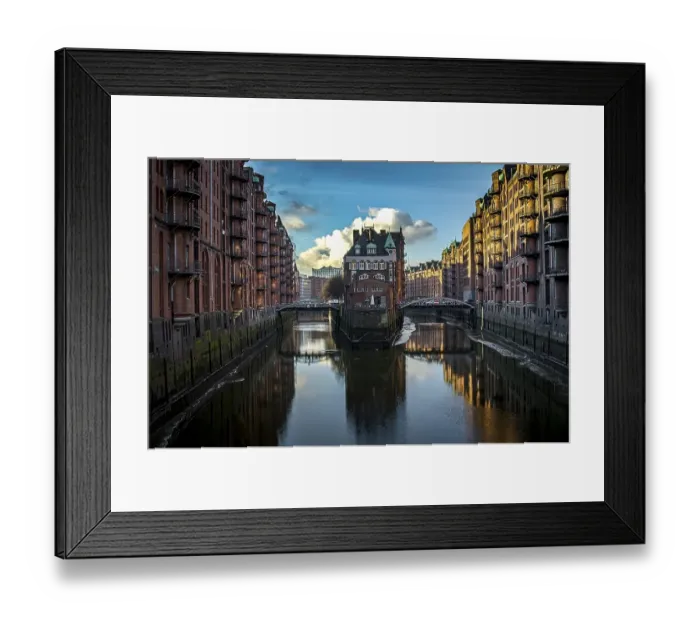 Framed Print : Wasserschloesschen water castle Framed Print : Wasserschloesschen water castle