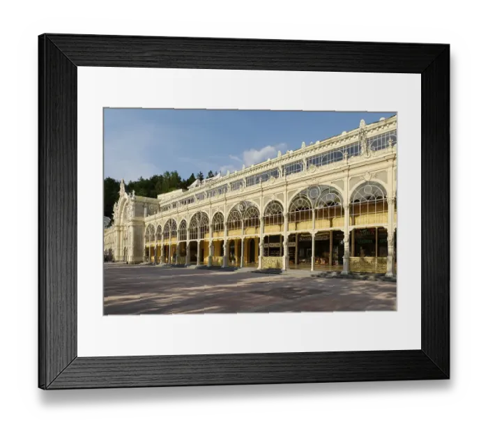 Framed Print : Health resort Marianske Lazne, Marienbad