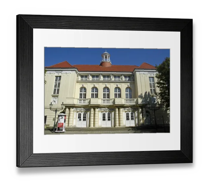 Framed Print : Municial theatre, Minden, Teutoburg Forest Framed Print : Municial theatre, Minden, Teutoburg Forest