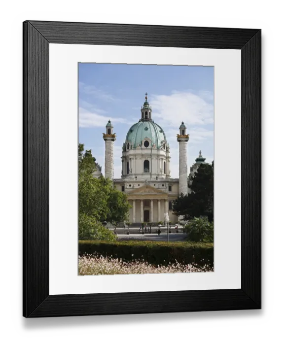 Framed Print : Church of St. Charles Borromeo