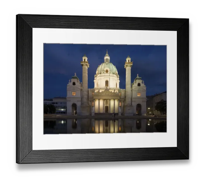 Framed Print : Karlskirche (St. Charles Church) Framed Print : Karlskirche (St. Charles Church)