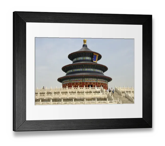 Framed Print : Hall of Prayer for Good Harvest