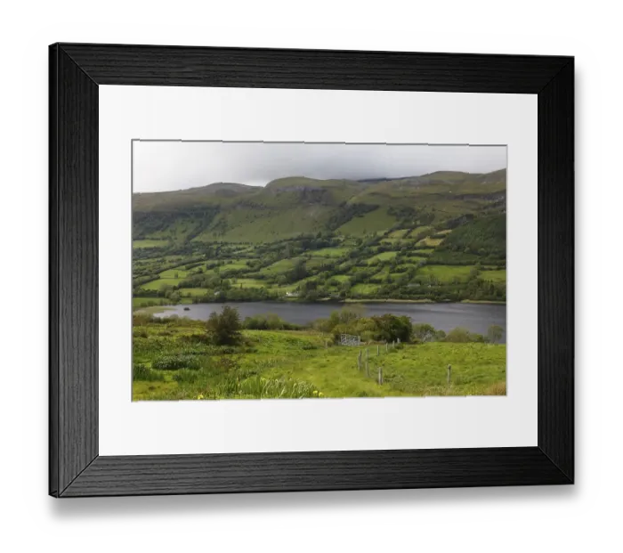 Framed Print : Glencar Lough, County Sligo, Connacht