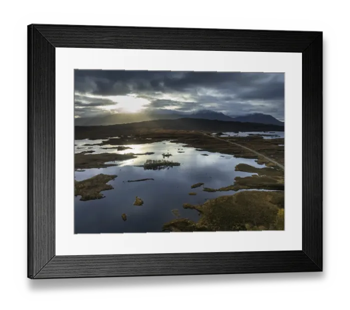 Framed Print : Morning light, cloudy mood, sunbeams Framed Print : Morning light, cloudy mood, sunbeams