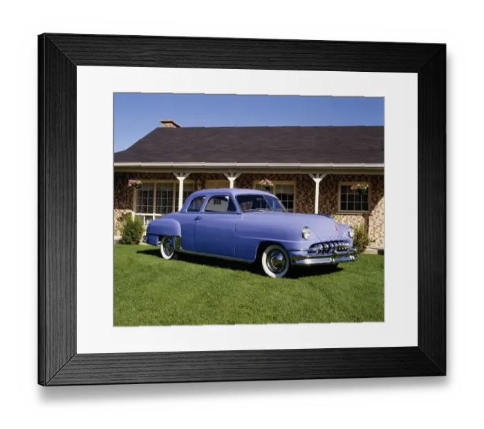 Framed Print : 1952 Desoto Custom Framed Print : 1952 Desoto Custom