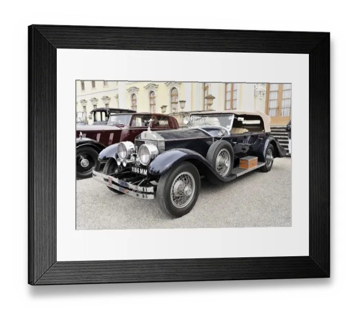 Framed Print : Rolls-Royce Phantom V, vintage car