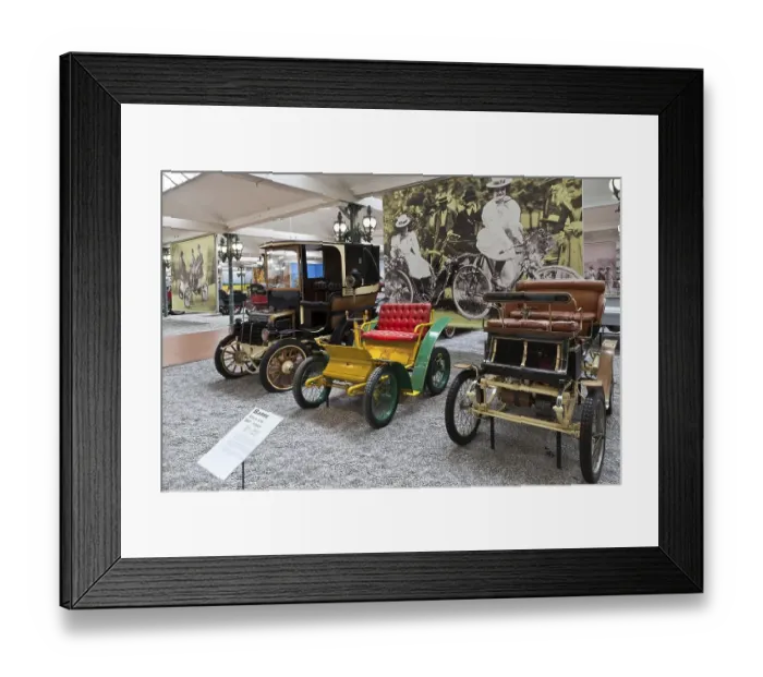 Framed Print : Automobiles, Collection Schlumpf