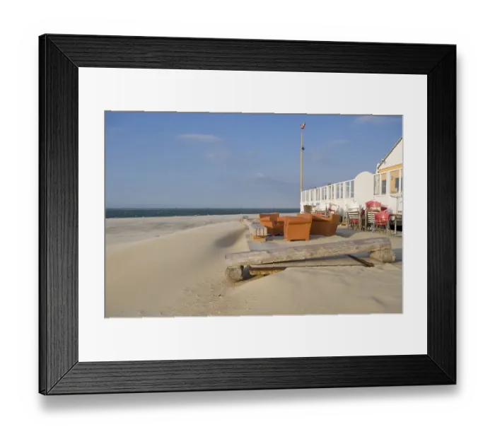 Framed Print : Beach, Renesse, Zeeland, Holland Framed Print : Beach, Renesse, Zeeland, Holland