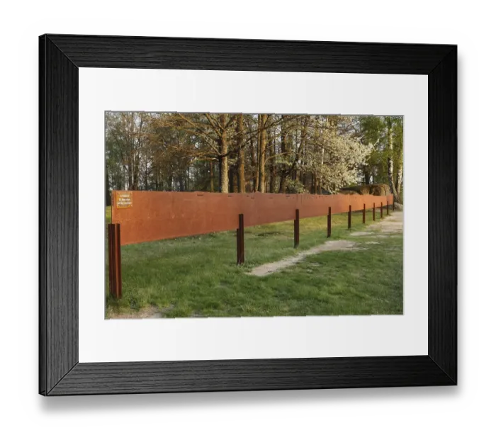 Framed Print : 15th Meridian, Black heathlan in Gmuend
