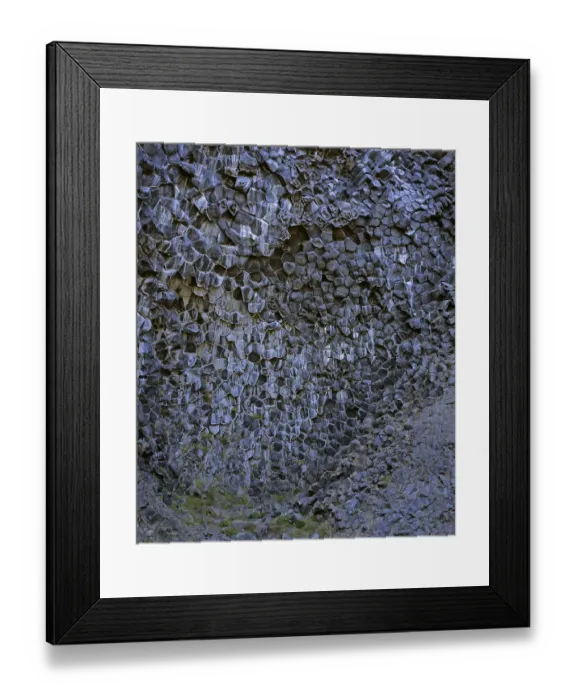 Framed Print : Rock formations (Basalt) called Hljodaklettar