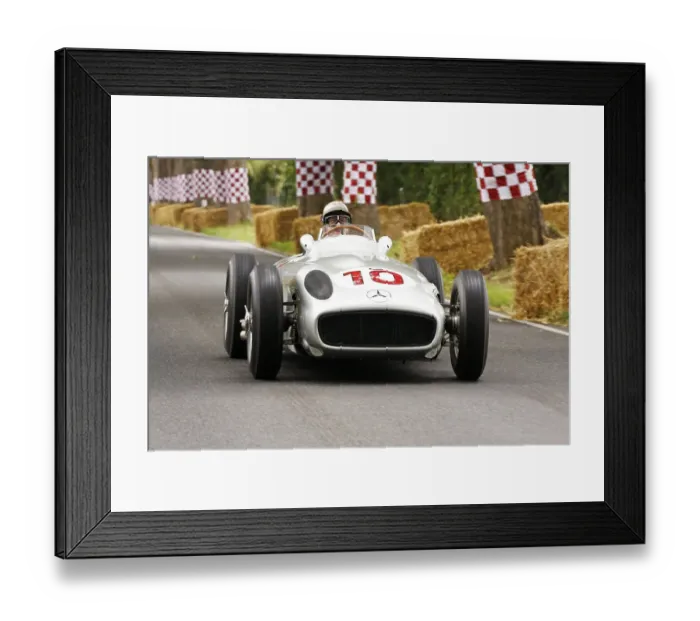 Framed Print : Mercedes Benz Silberpfeil W 196