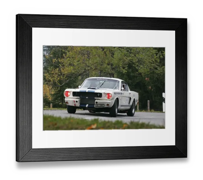 Framed Print : Ford Mustang Shelby GT 350 R, built 1965 Framed Print : Ford Mustang Shelby GT 350 R, built 1965