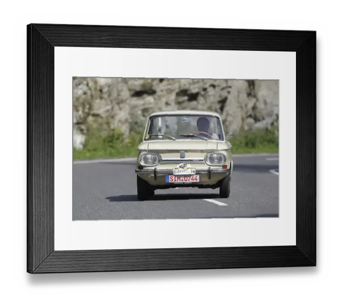Framed Print : Vintage car rally ADAC Mittelrhein-Classic 2010