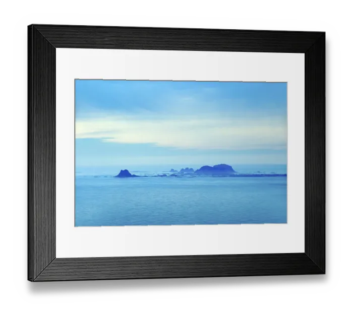 Framed Print : Wide open sky and islands Rost Lofoten Norway Framed Print : Wide open sky and islands Rost Lofoten Norway