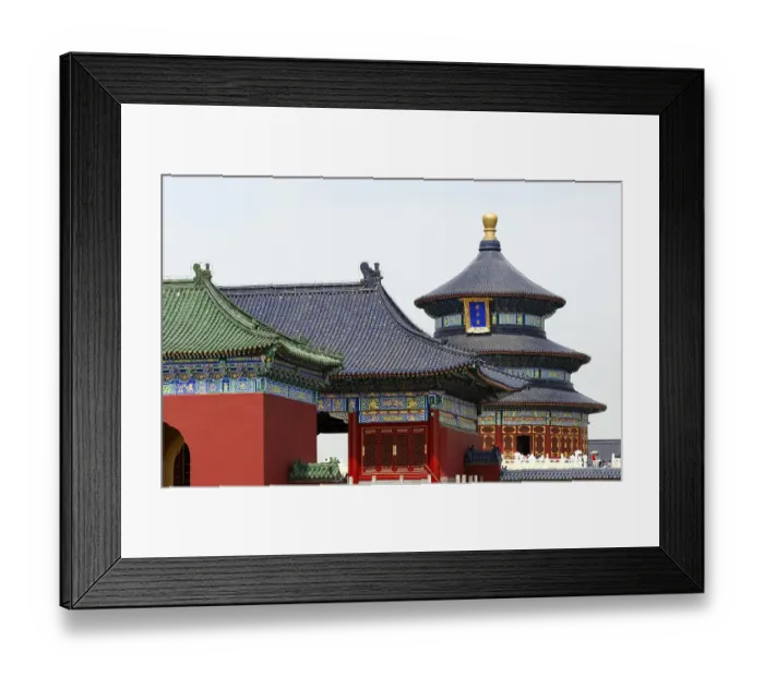 Framed Print : Hall of Prayer for Good Harvest
