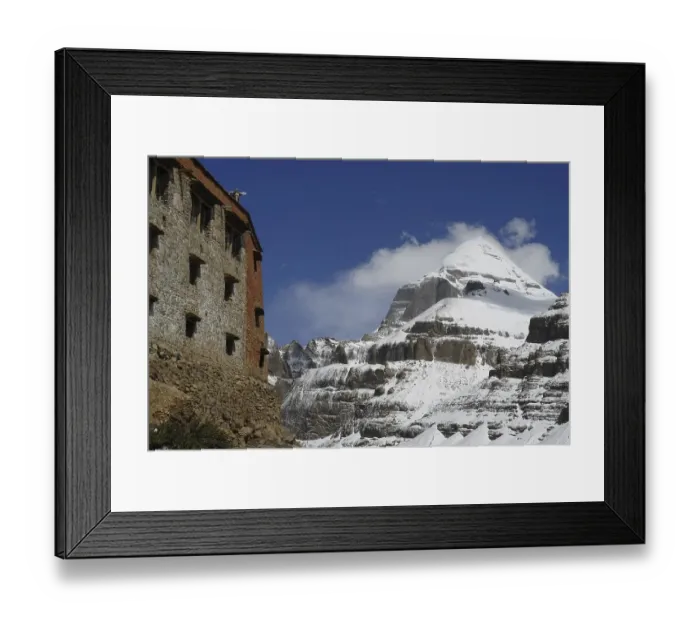 Framed Print : Sacred Mount Kailash (Tibetan: Kang Rinpoche)