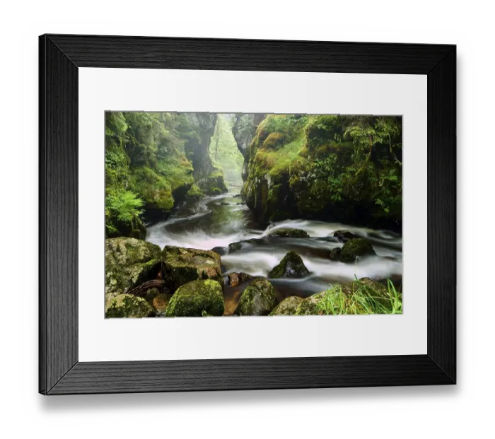 Framed Print : Haslach Gorge, Haslach, Rechenfelsen Framed Print : Haslach Gorge, Haslach, Rechenfelsen