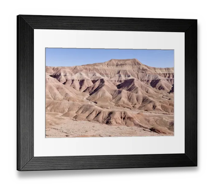 Framed Print : View into the hills of the Painted Desert in Tuba city Framed Print : View into the hills of the Painted Desert in Tuba city