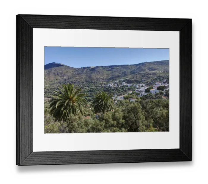 Framed Print : View of Temisas, Agueimes region Framed Print : View of Temisas, Agueimes region