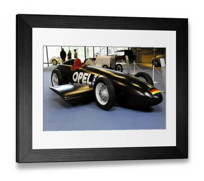 Framed Print : Opel RAK 2, model built in 1928