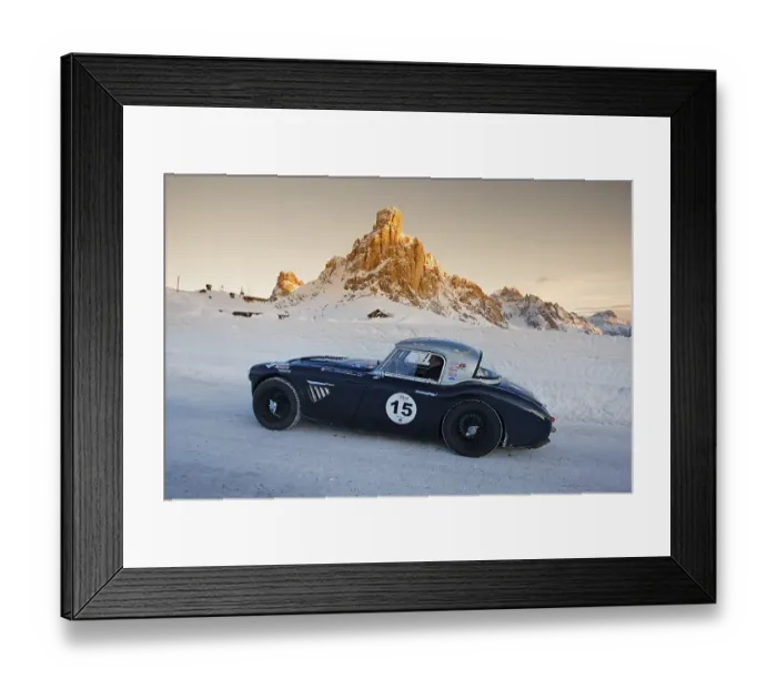 Framed Print : Vintage car rally, WinterRAID 2013 Framed Print : Vintage car rally, WinterRAID 2013