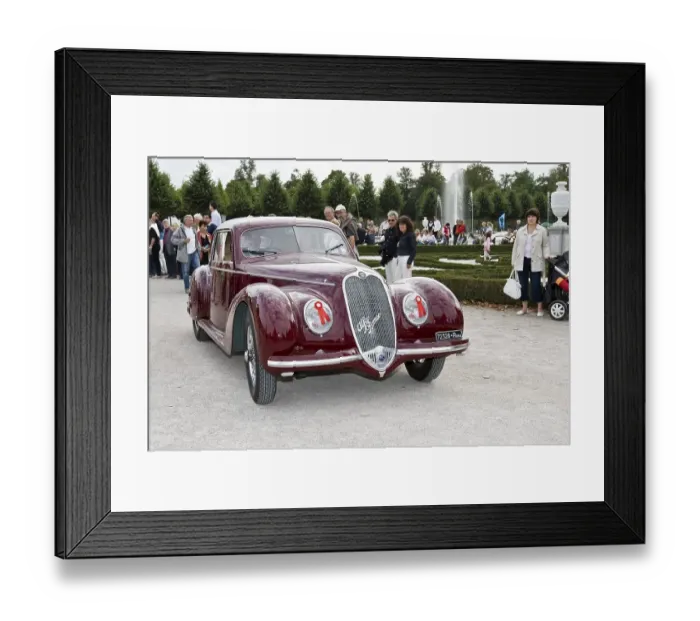 Framed Print : Alfa Romeo 6 C 2500 SS Touring Coupe Framed Print : Alfa Romeo 6 C 2500 SS Touring Coupe