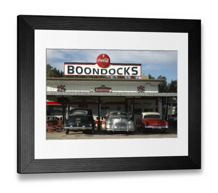Framed Print : Petrol station, South Dakota, USA, North America Framed Print : Petrol station, South Dakota, USA, North America