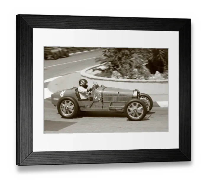 Framed Print : Bugatti 35B of 1929, 10th Grand Prix Monaco Historique 2016 Framed Print : Bugatti 35B of 1929, 10th Grand Prix Monaco Historique 2016