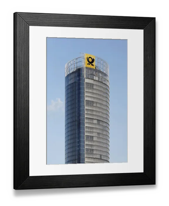 Framed Print : Post Tower, Bonn, NRW, Germany, , Europe