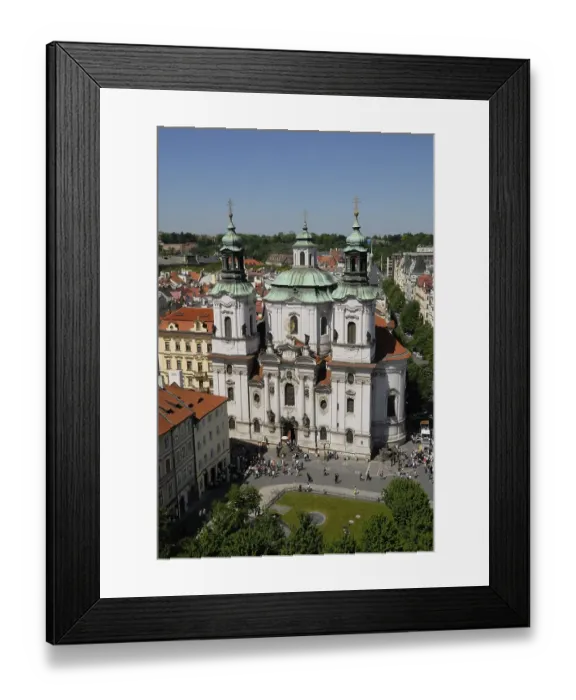 Framed Print : St. Nicholas Church in Old Town Square Framed Print : St. Nicholas Church in Old Town Square