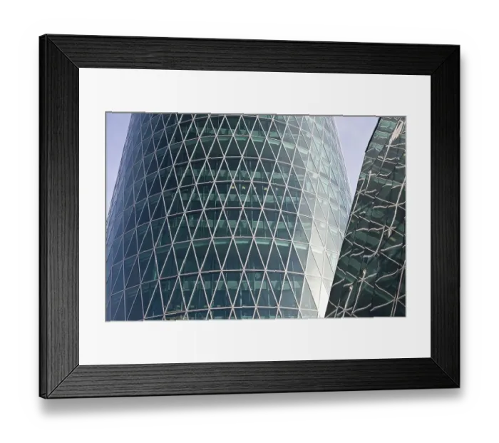 Framed Print : Westhafen Tower designed by Schneider and Schumacher architectural firm