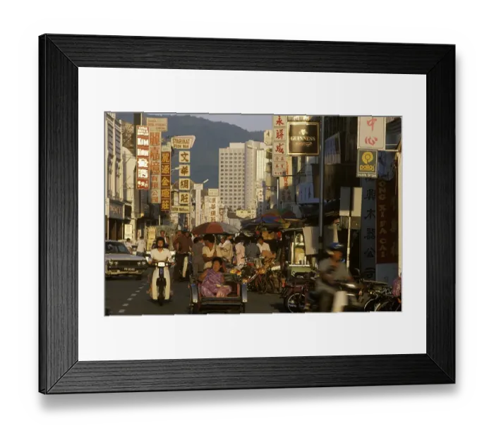 Framed Print : Penang ( Georgetown ) Malaysia Framed Print : Penang ( Georgetown ) Malaysia