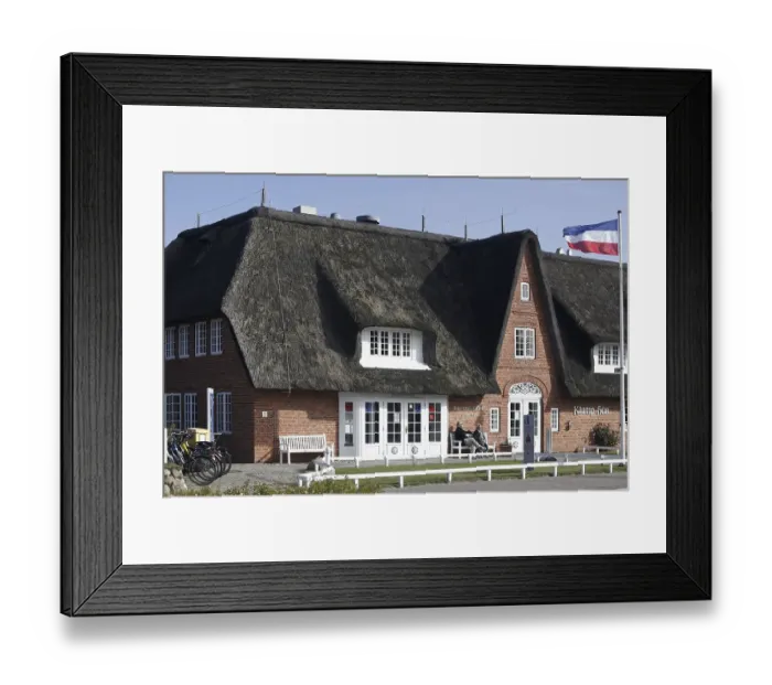 Framed Print : Kamp-Hues, tourist information Framed Print : Kamp-Hues, tourist information