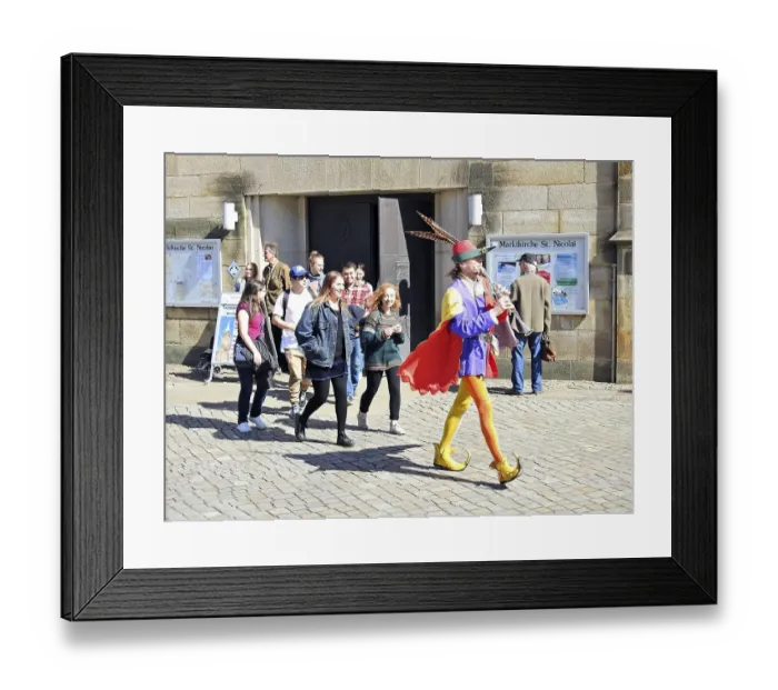 Framed Print : Pied Piper of Hamelin, Hamelin Framed Print : Pied Piper of Hamelin, Hamelin